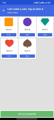 Old item selection